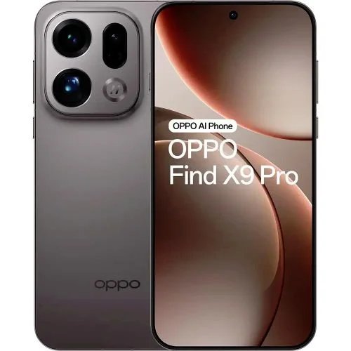 OPPO Find X9 pro Dual SIM, 512GB, 16GB RAM, 5G - Titanium Charcoal
