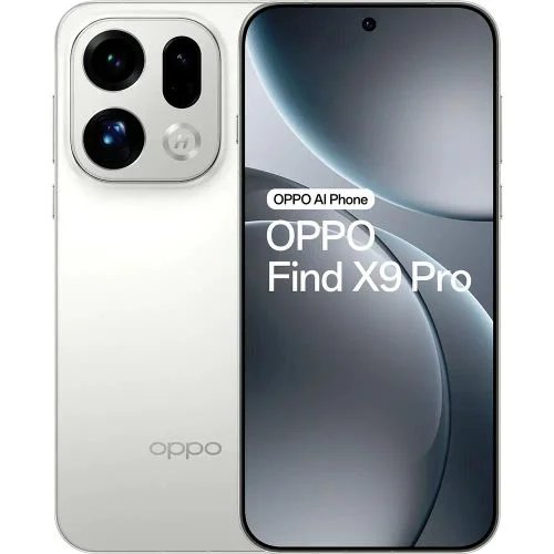 OPPO Find X9 pro Dual SIM, 512GB, 16GB RAM, 5G - Silk White
