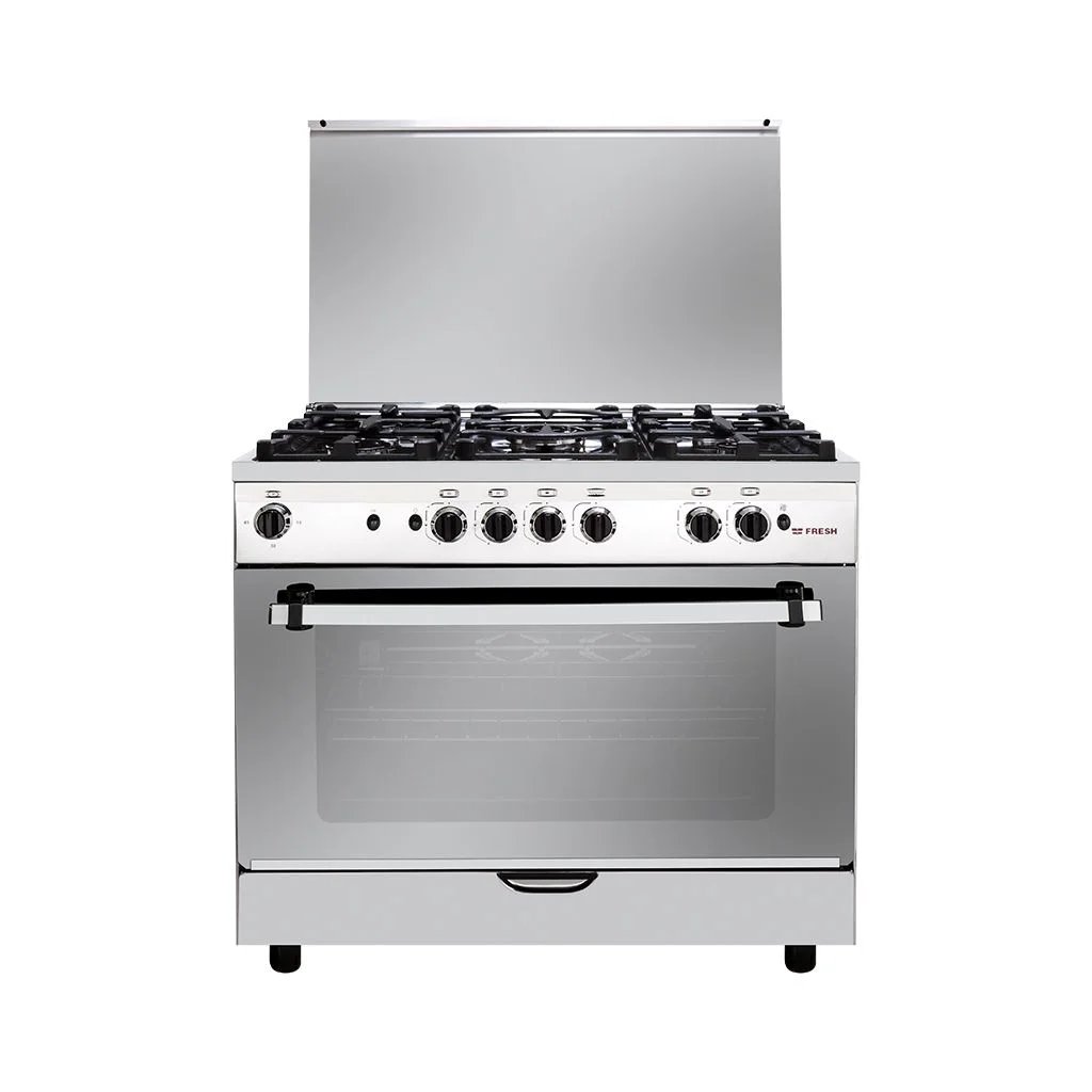 Fresh Cooker, 5 burners – Stainless steel
