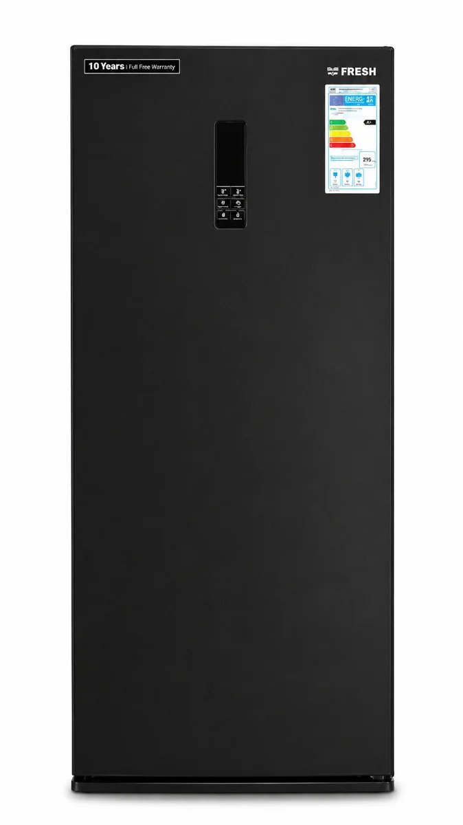 Fresh Deep Freezer, Upright – Black (270BM)