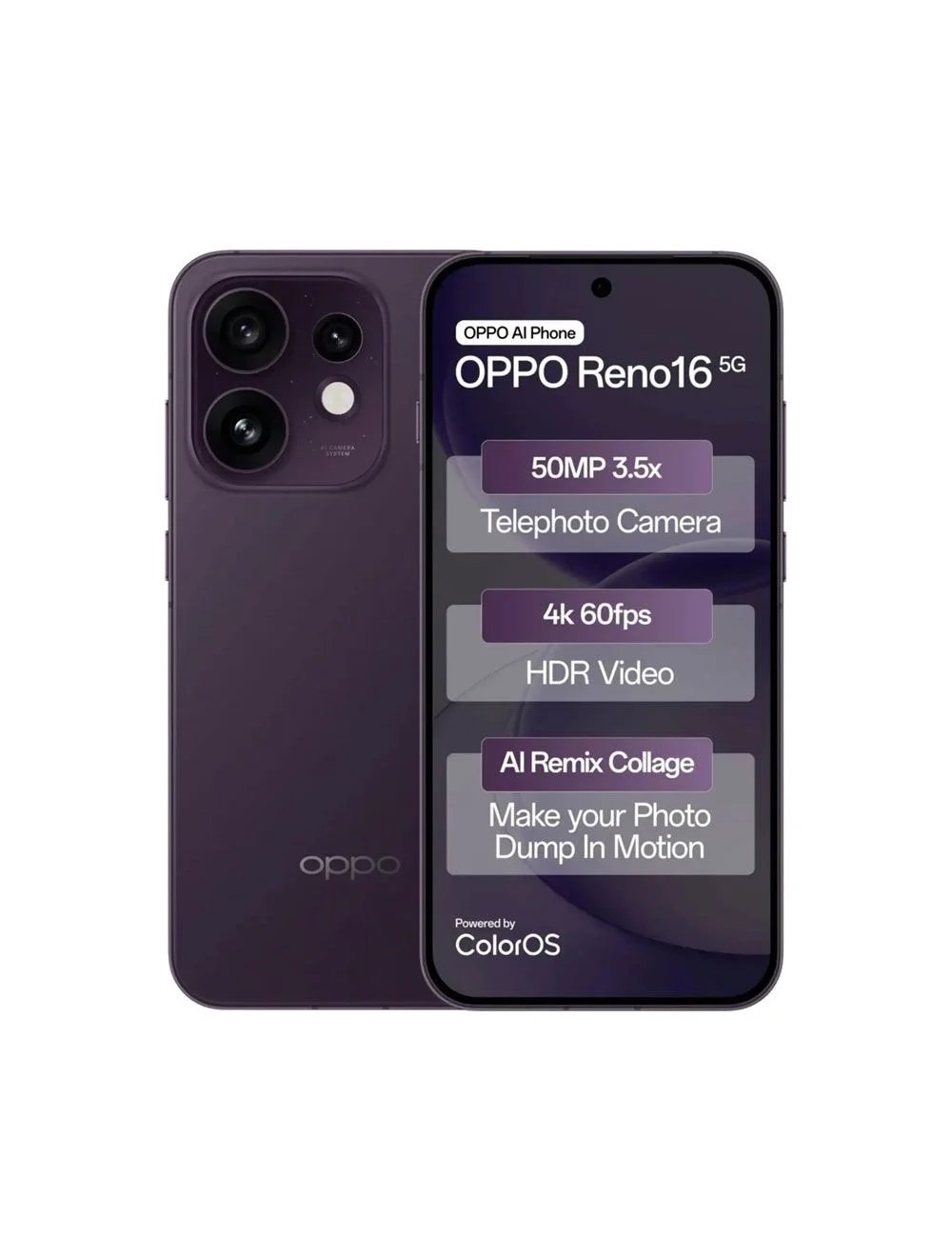 OPPO 5G – 12GB RAM, 256GB – Purple