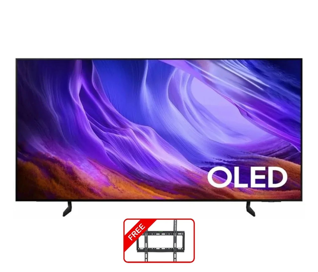 شاشة سامسونج 55 بوصة أوليد S85F سمارت 4K فيجن AI مع رسيفر مدمج