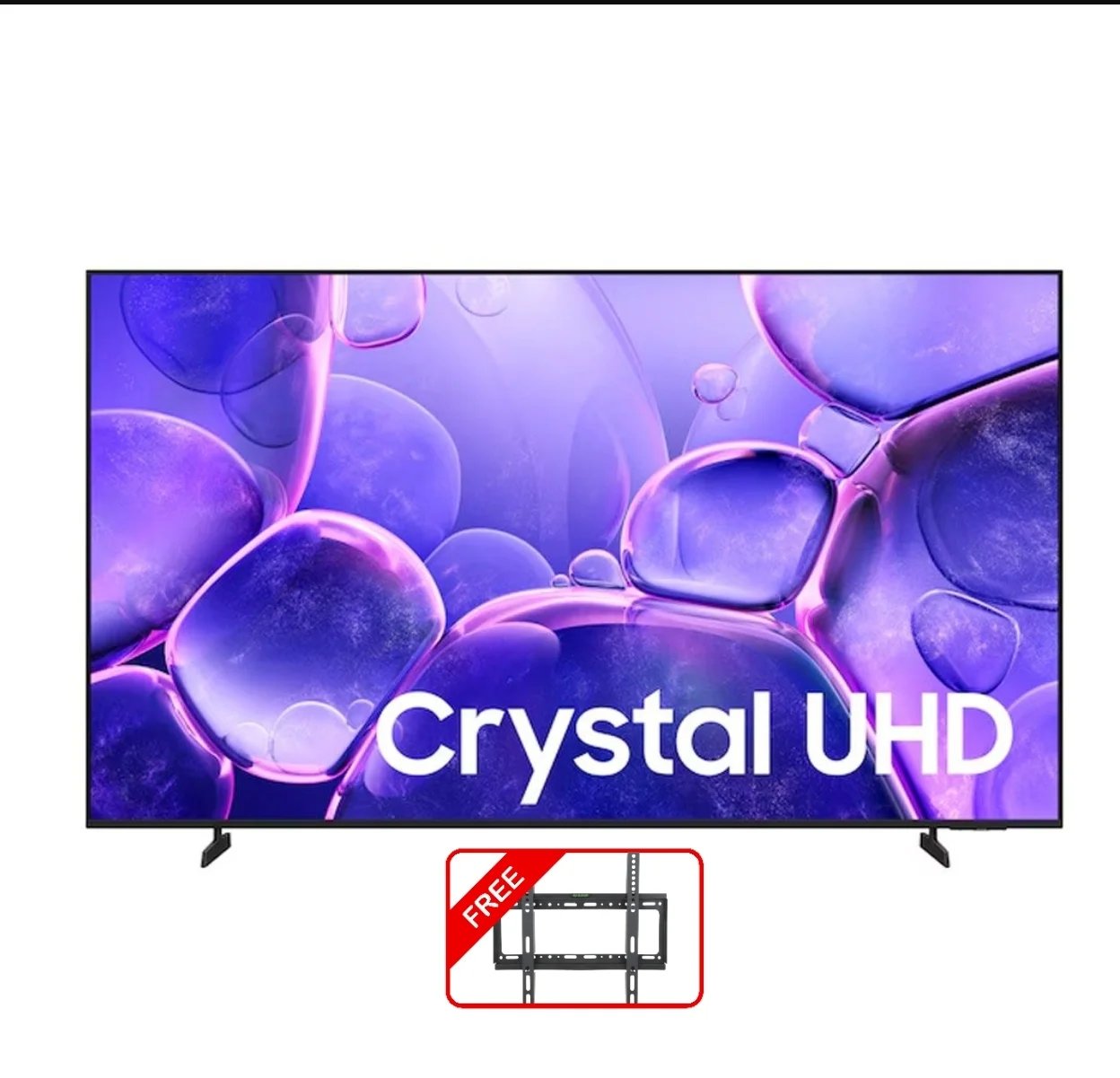 شاشة سامسونج 65 بوصة U8000F سمارت 4K ليد فيجن AI مع رسيفر مدمج