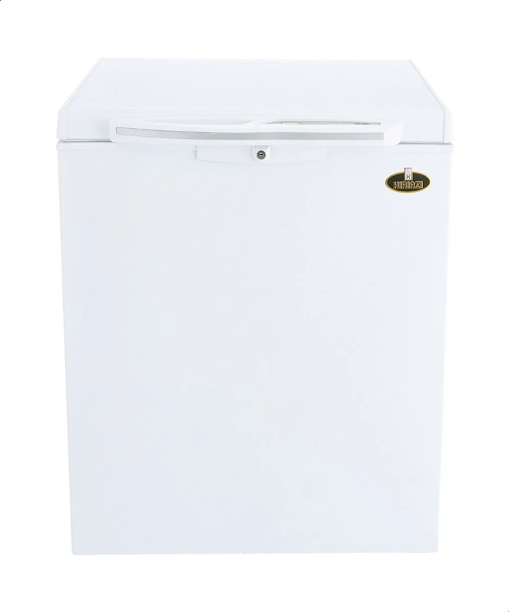 Kiriazi Deep Freezer, Chest, 185 L, Defrost – White (KH185CF)