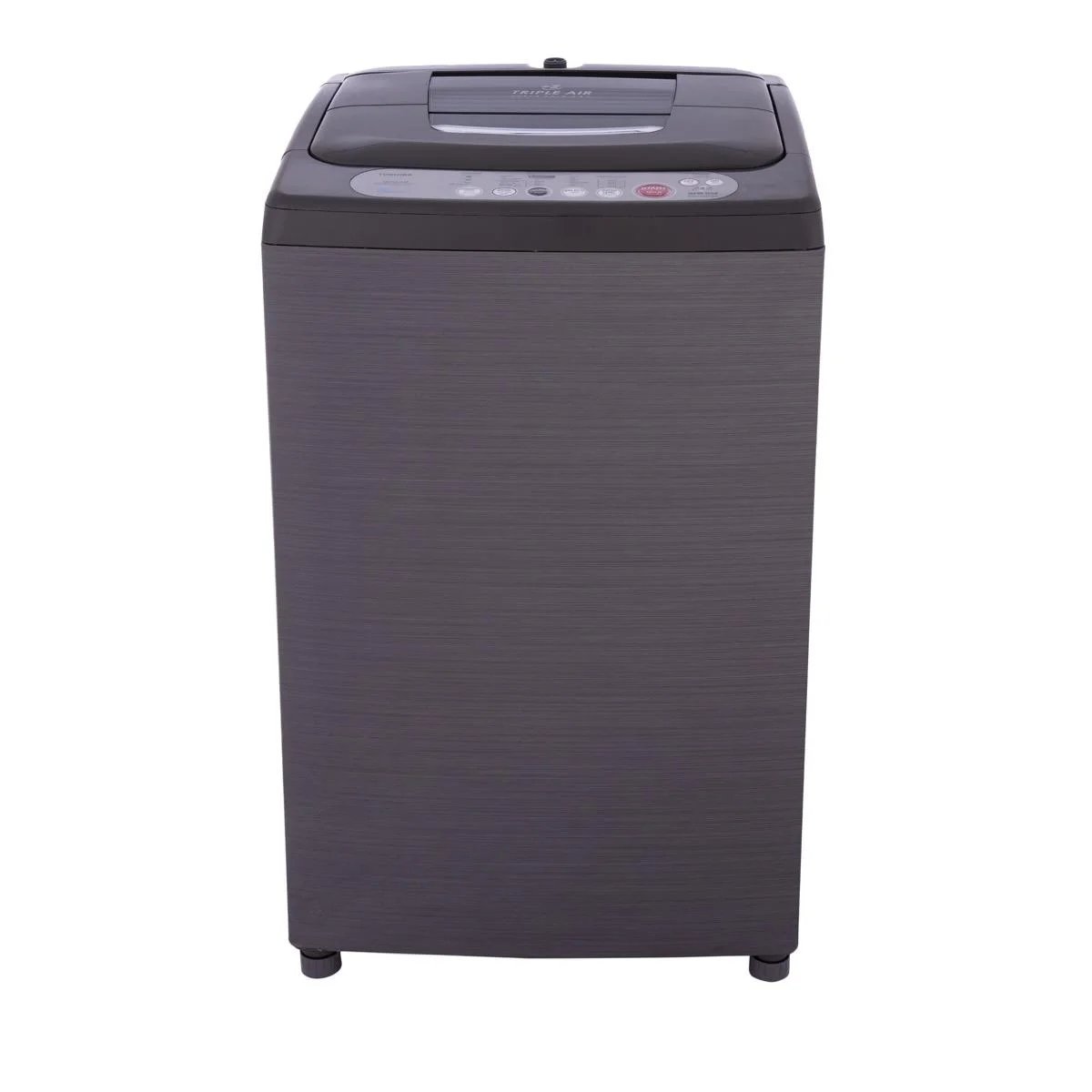Toshiba Washing Machine, Top load, 8 kg – Silver (AEW-8460SP)