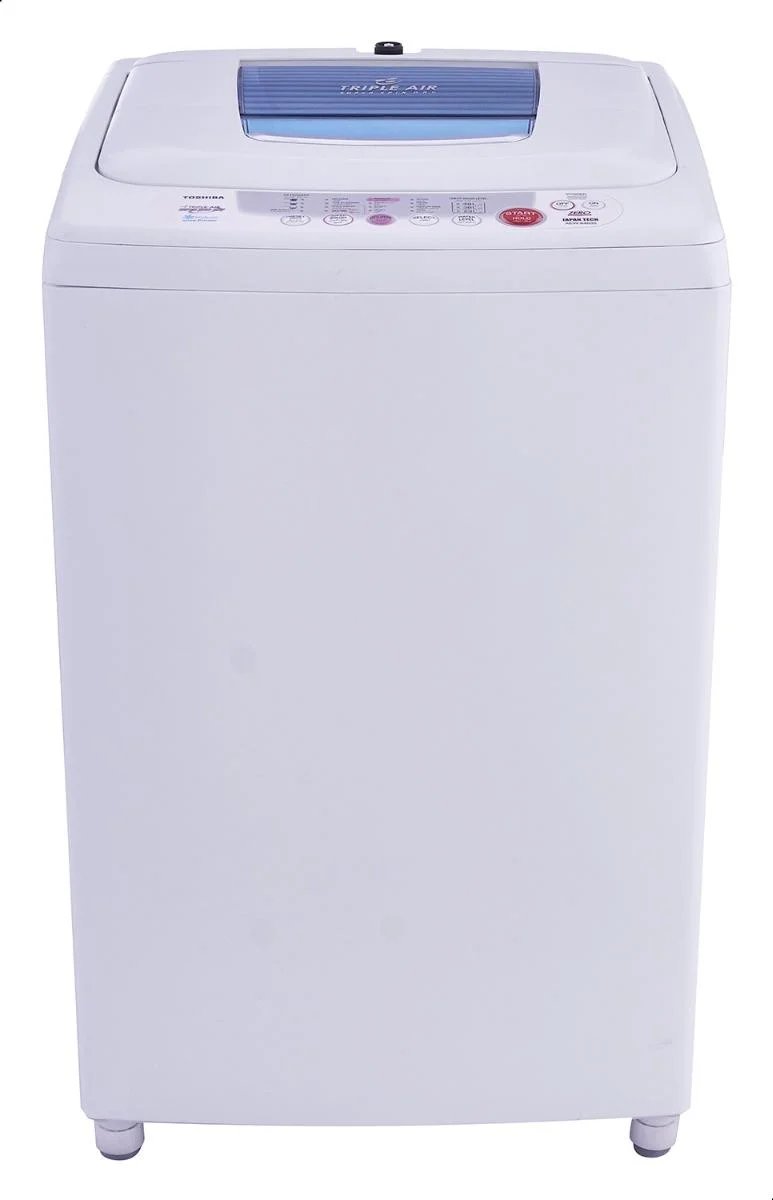 Toshiba Washing Machine, Top load, 8 kg – White (AEW-8460SP)