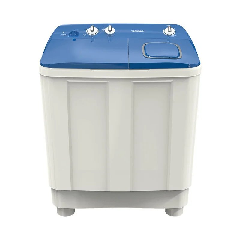 Tornado Washing Machine, Semi-automatic, 12 kg – White (TMH-HS12CP(WB))
