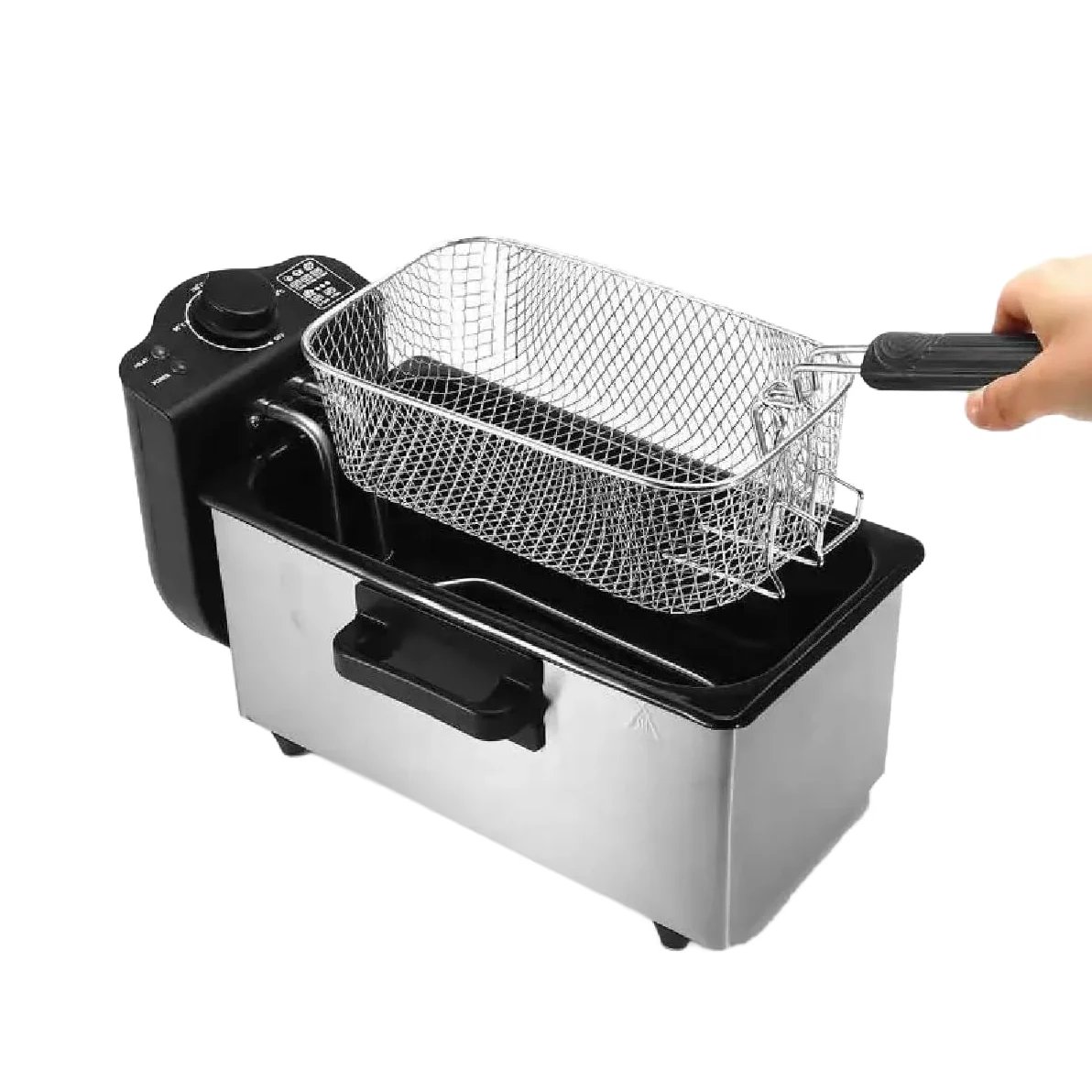 Sokany Deep Fryer, 3.5 L, 2000W – Black (SK-10075)