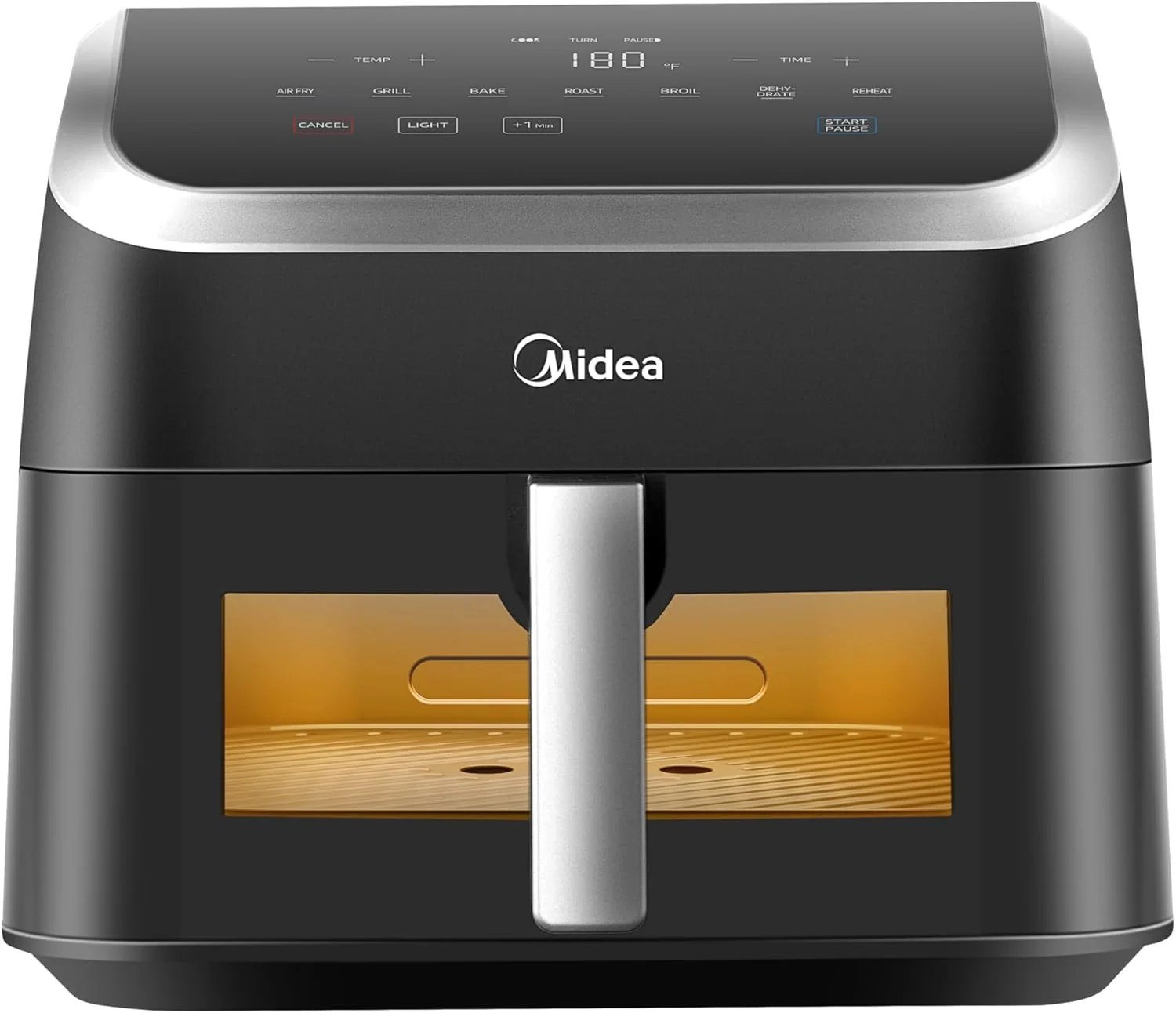 Midea Air Fryer, 9 L, 2200W – Black (MF-CY85WK)