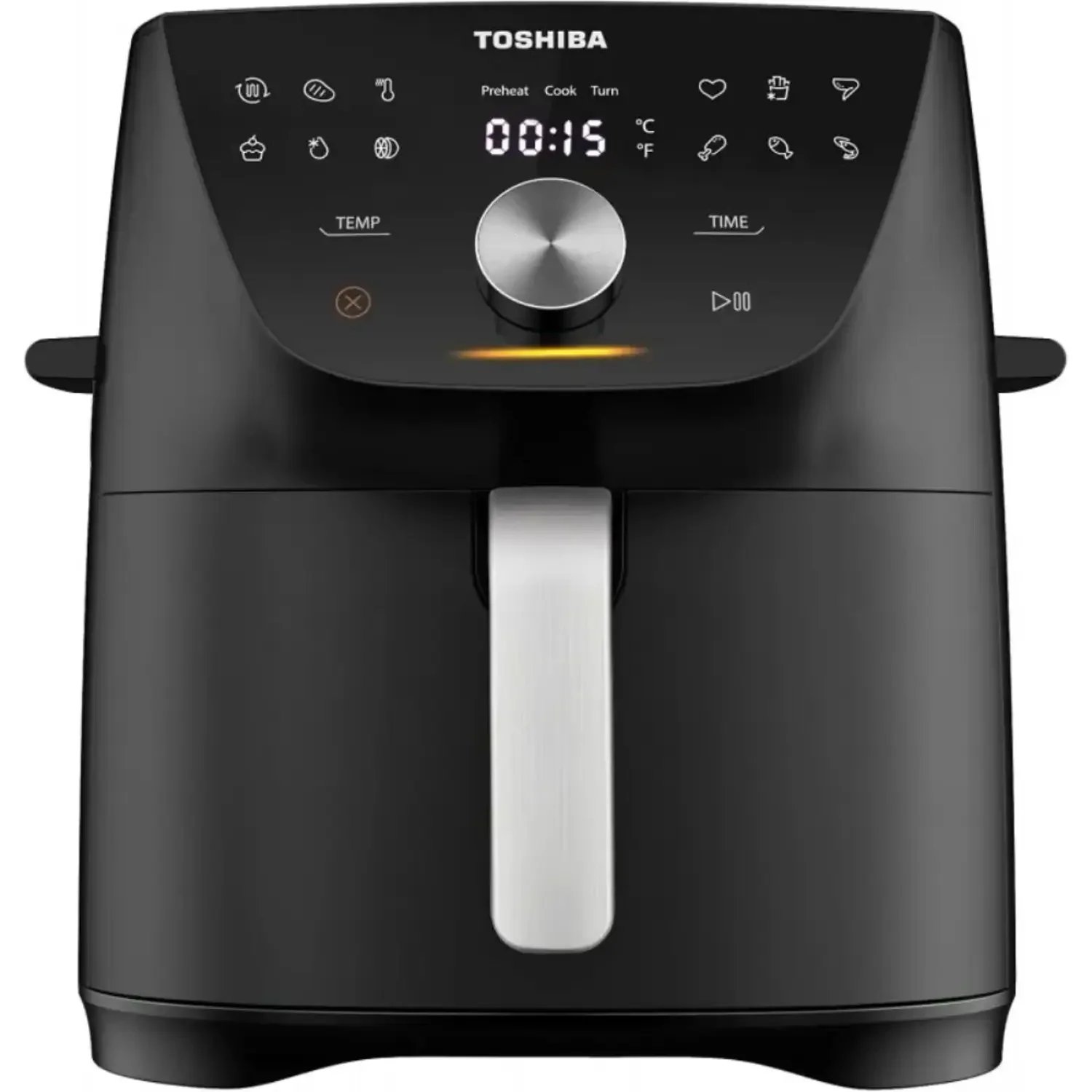 Toshiba Air Fryer, 7.4 L, 1850W – Black (AF-74CP1VREGH)