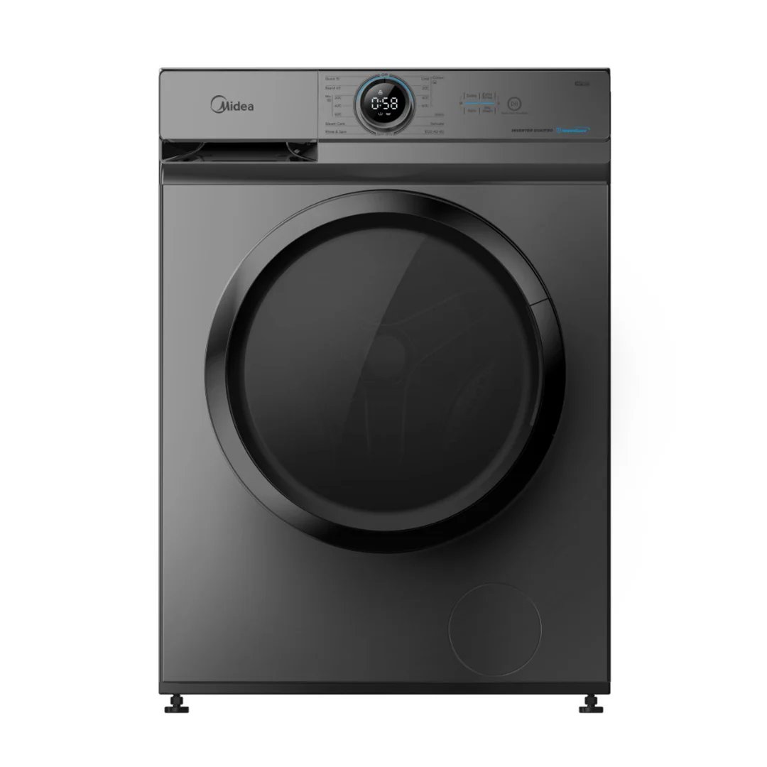غسالة فول اتوماتيك انفرتر ميديا MF100W70B/TT ، سعة 7 كجم ، فضي