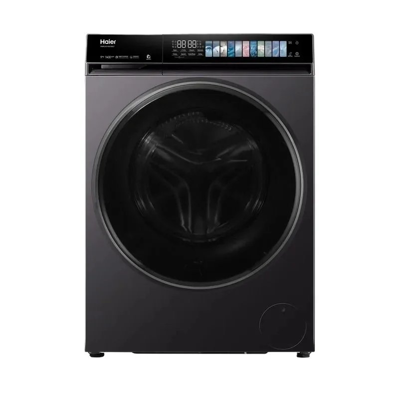 غسالة فول اتوماتيك انفرتر هاير X7 سيريس ، سعة 10 كجم ، فضي جيد اينك - HW100-B14367S8U1