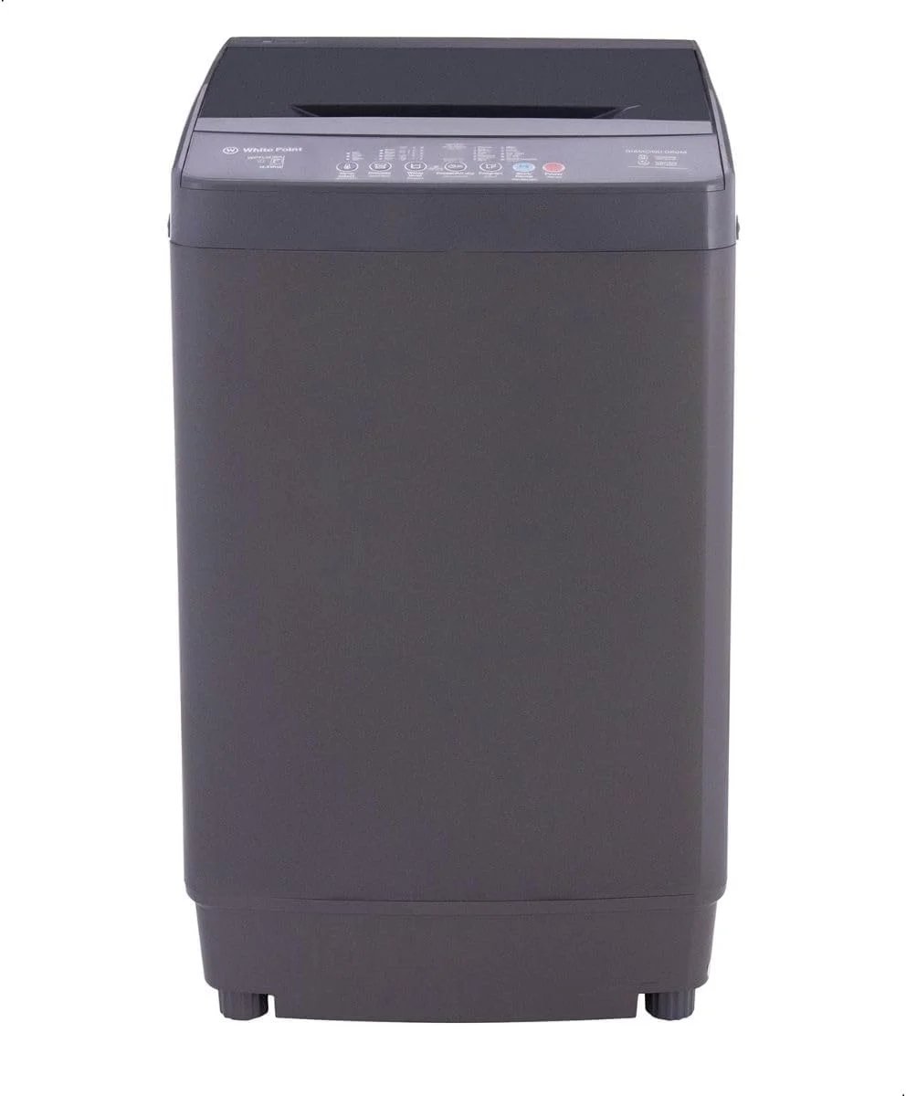 White Point Washing Machine, Top load, 9 kg – Gray (WPTL9DBTEA)