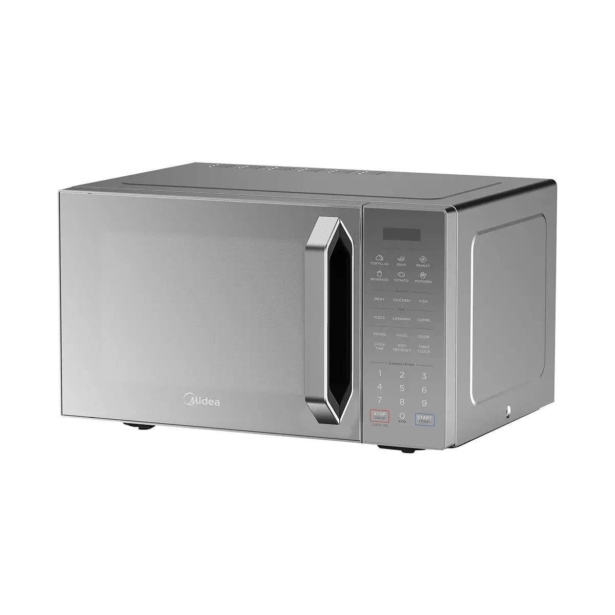 Midea Microwave, 32 L, 1000W – Silver (EM0P042MX-S)