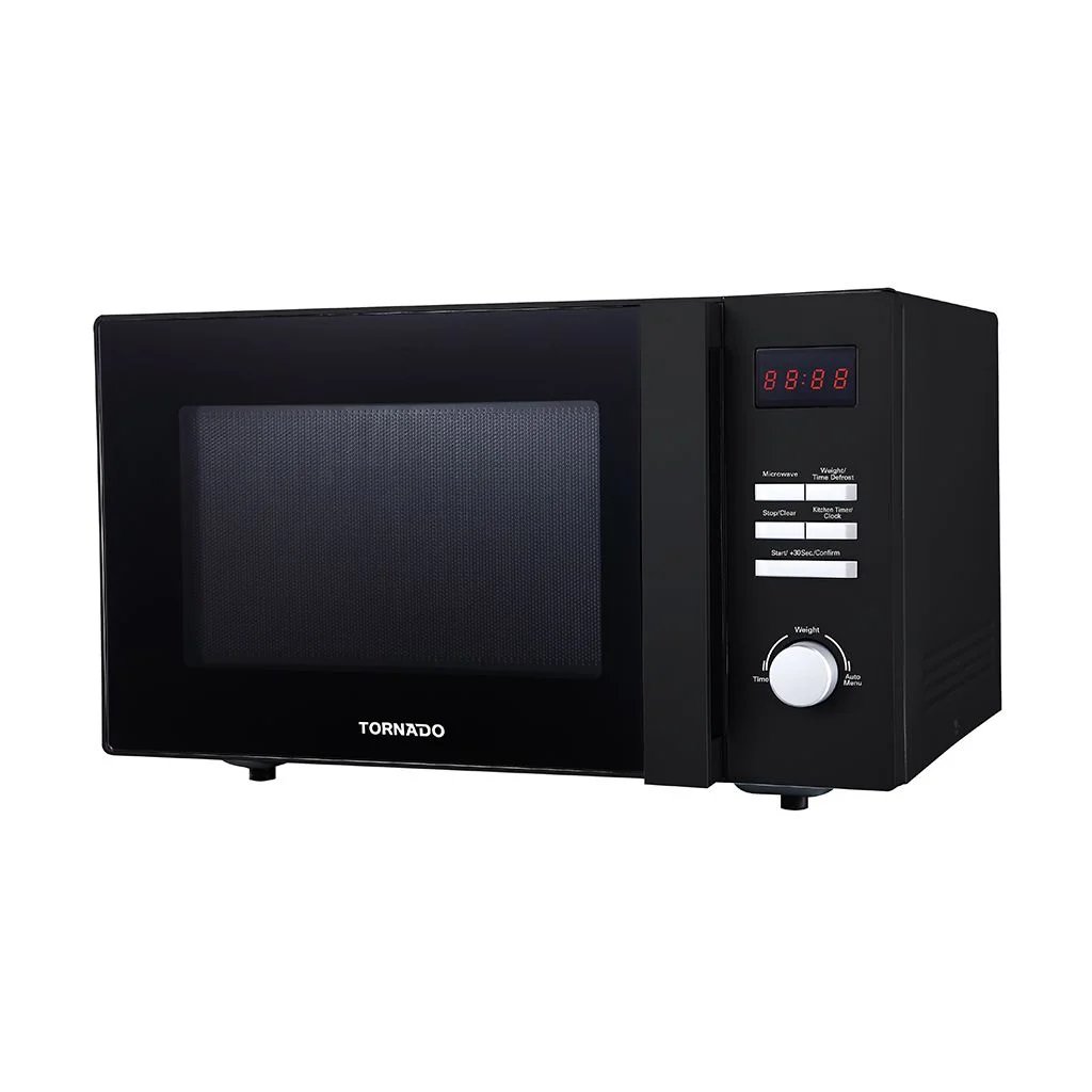 Tornado Microwave, Without grill, 25 L, 900W – Black (TMD-25SE-BK)