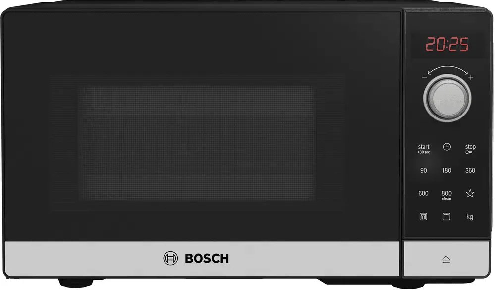 Bosch Microwave, Without grill, 20 L, 800W – Black (FEL023MS1)
