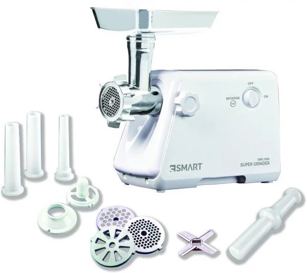 Meat Grinder, 1000W – White (SMG2000W)