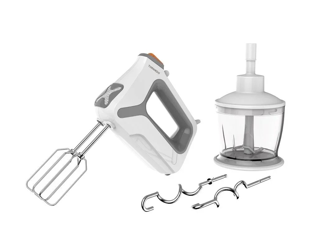 Tornado Hand Mixer, 400W – White (THM-400SS)