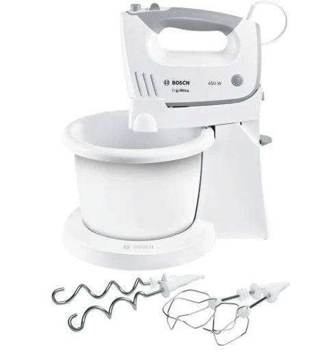 Bosch Stand Mixer, 1.5 L – White (MFQ36460)