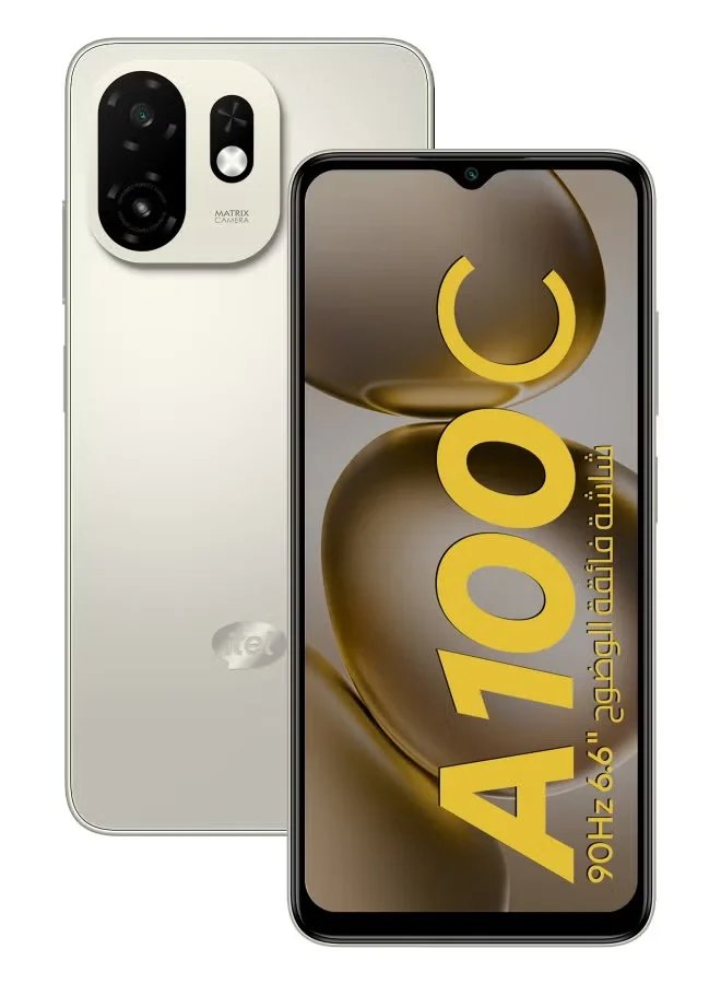 itel A100C 4G – 3GB RAM, 128GB – Titanium